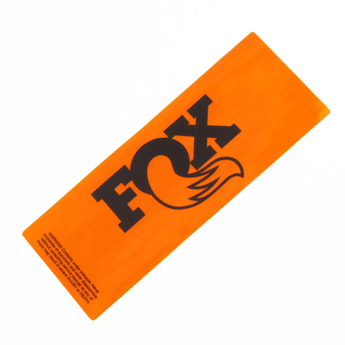Fox - Reservoir Decal, Factory Orange 1