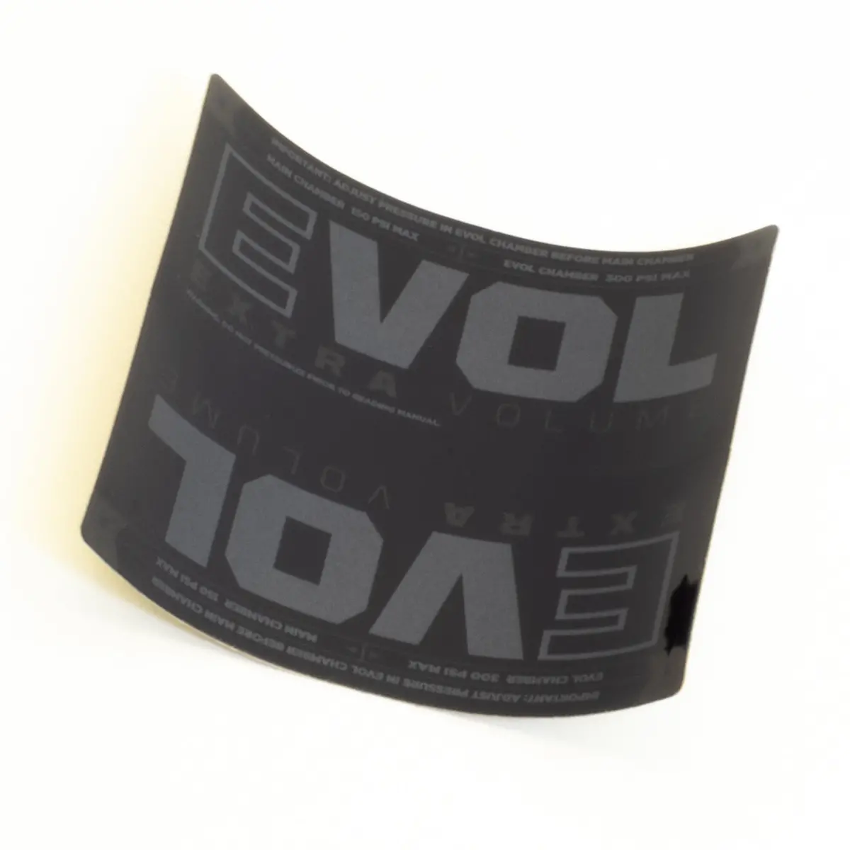 Fox - Evol Chamber Decal, Factory Black 1