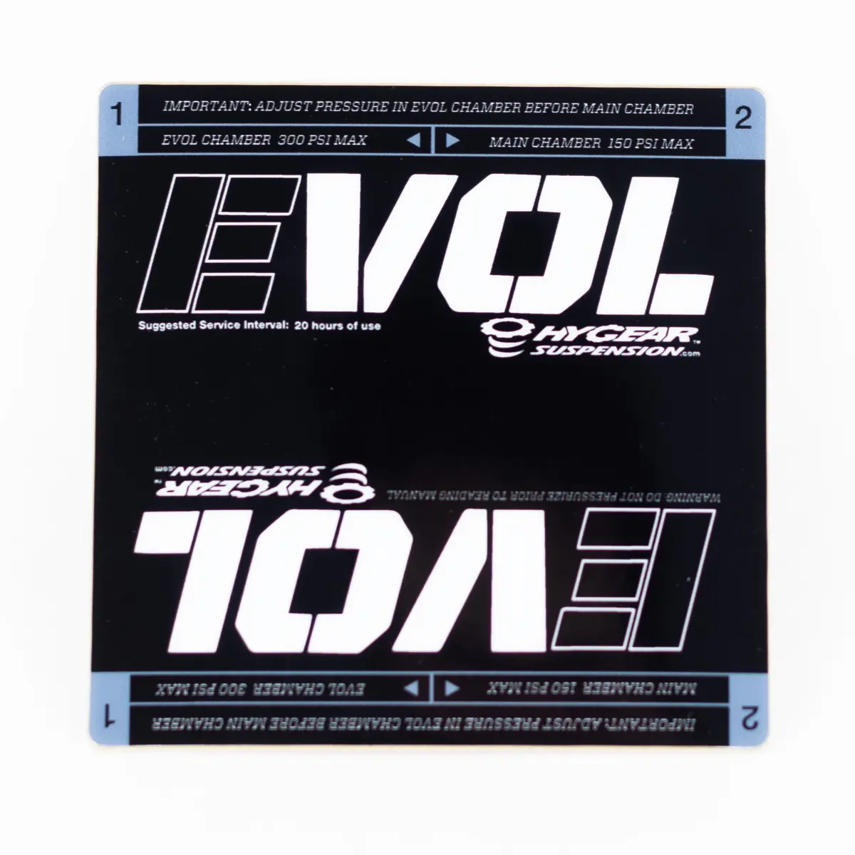 Hygear - Decal, Fox Evol Tube 1