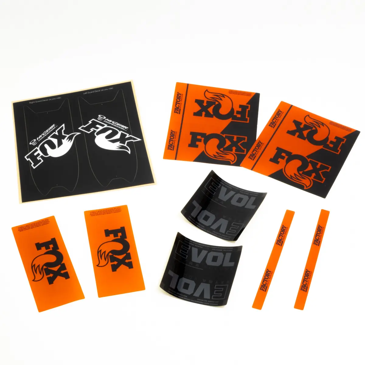 Fox Gen 4 Evol Rc2 Decal Kit 1