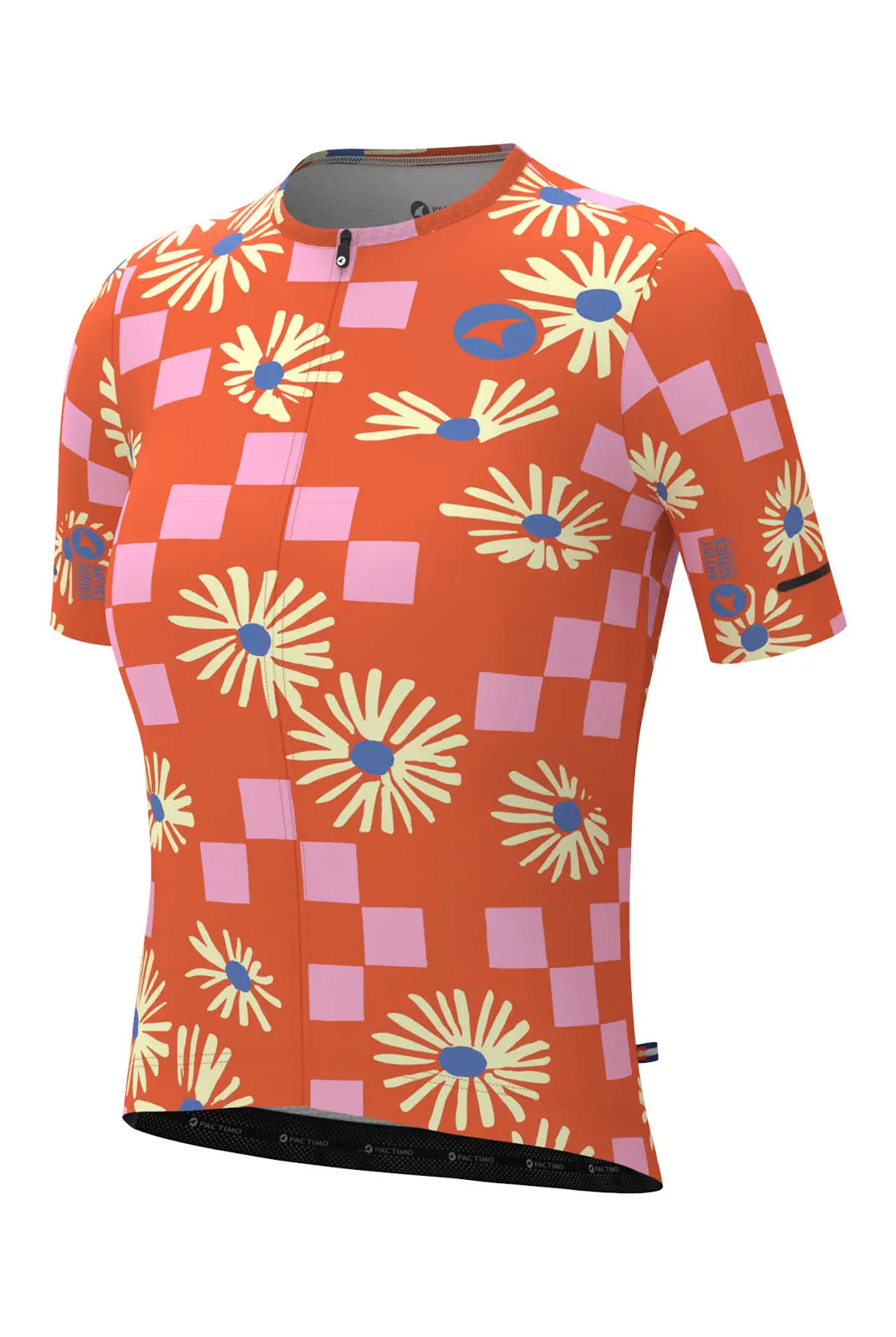 Women's Aster Checks  Summit Aero Jersey X Tracy Schifeling 1