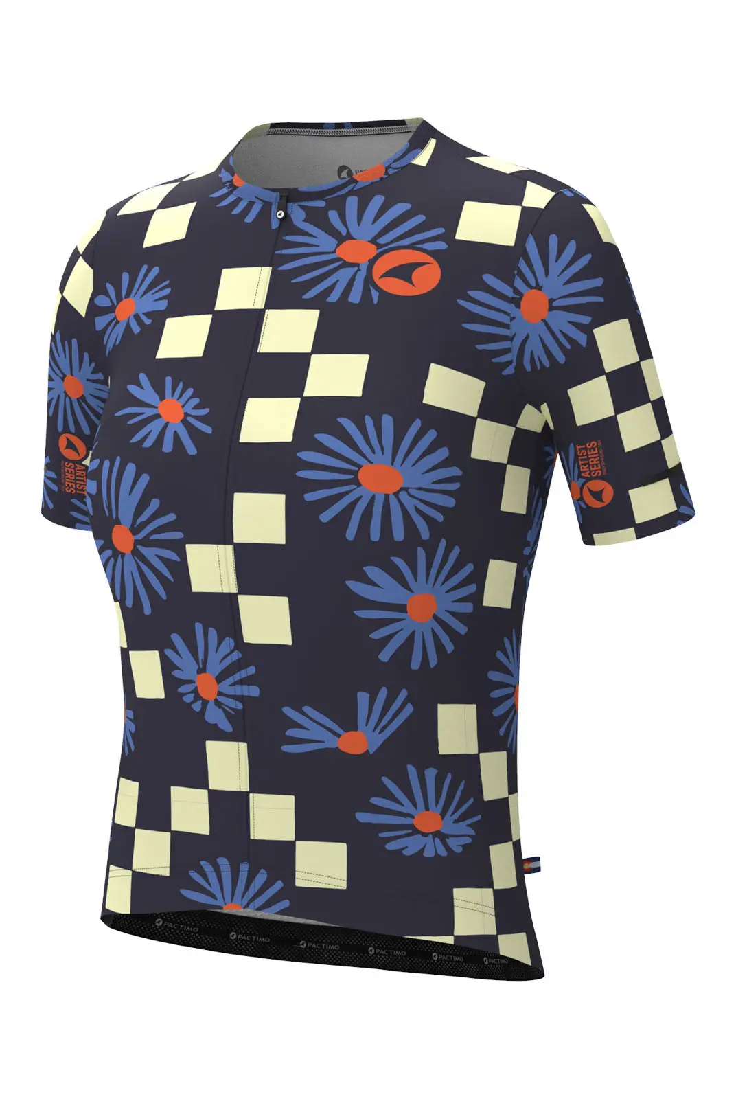 Women's Aster Checks  Summit Aero Jersey X Tracy Schifeling 1