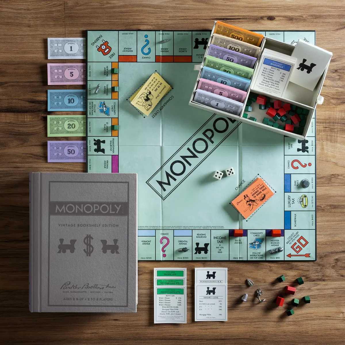Monopoly Vintage Bookshelf Edition 1