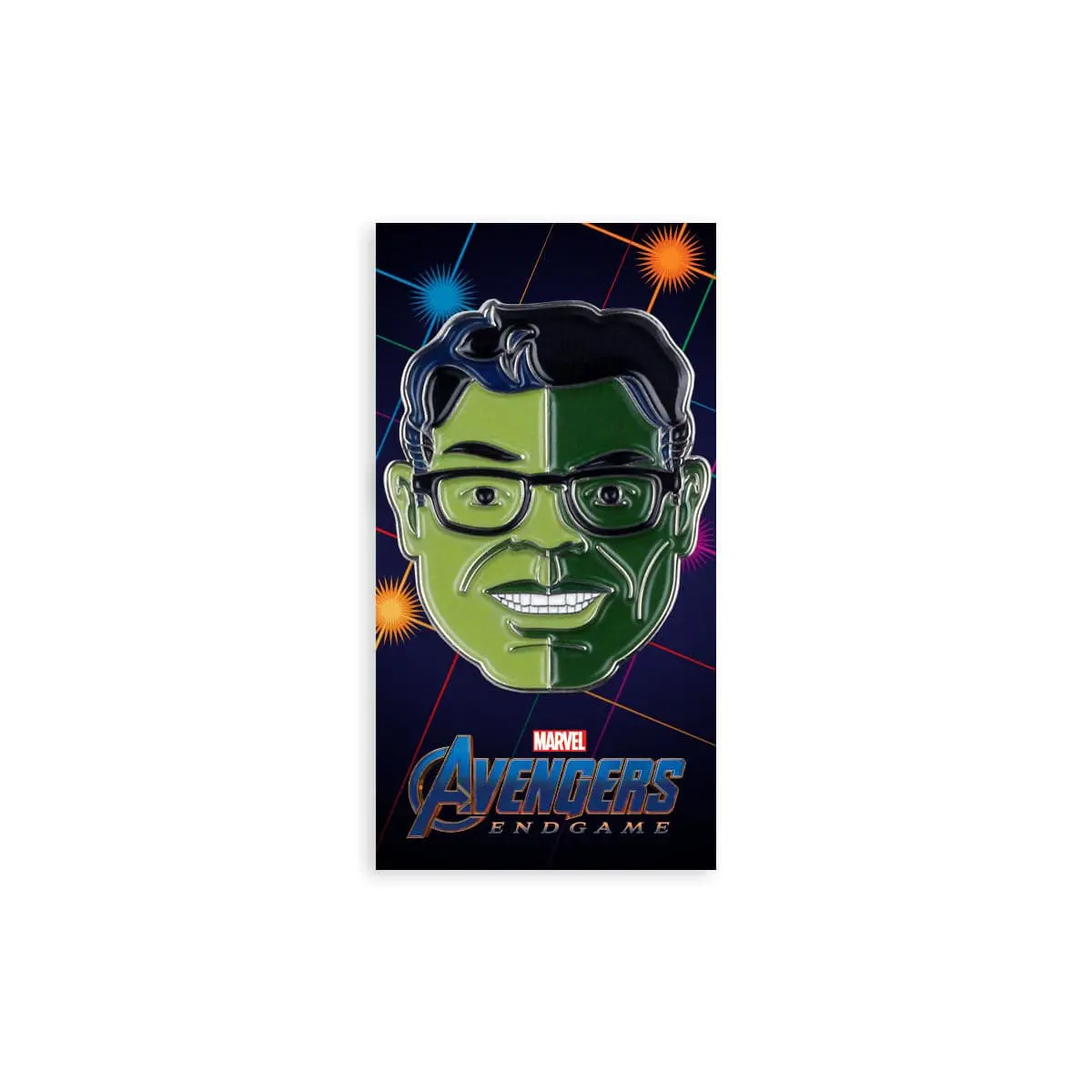 Smart Hulk Enamel Pin 1