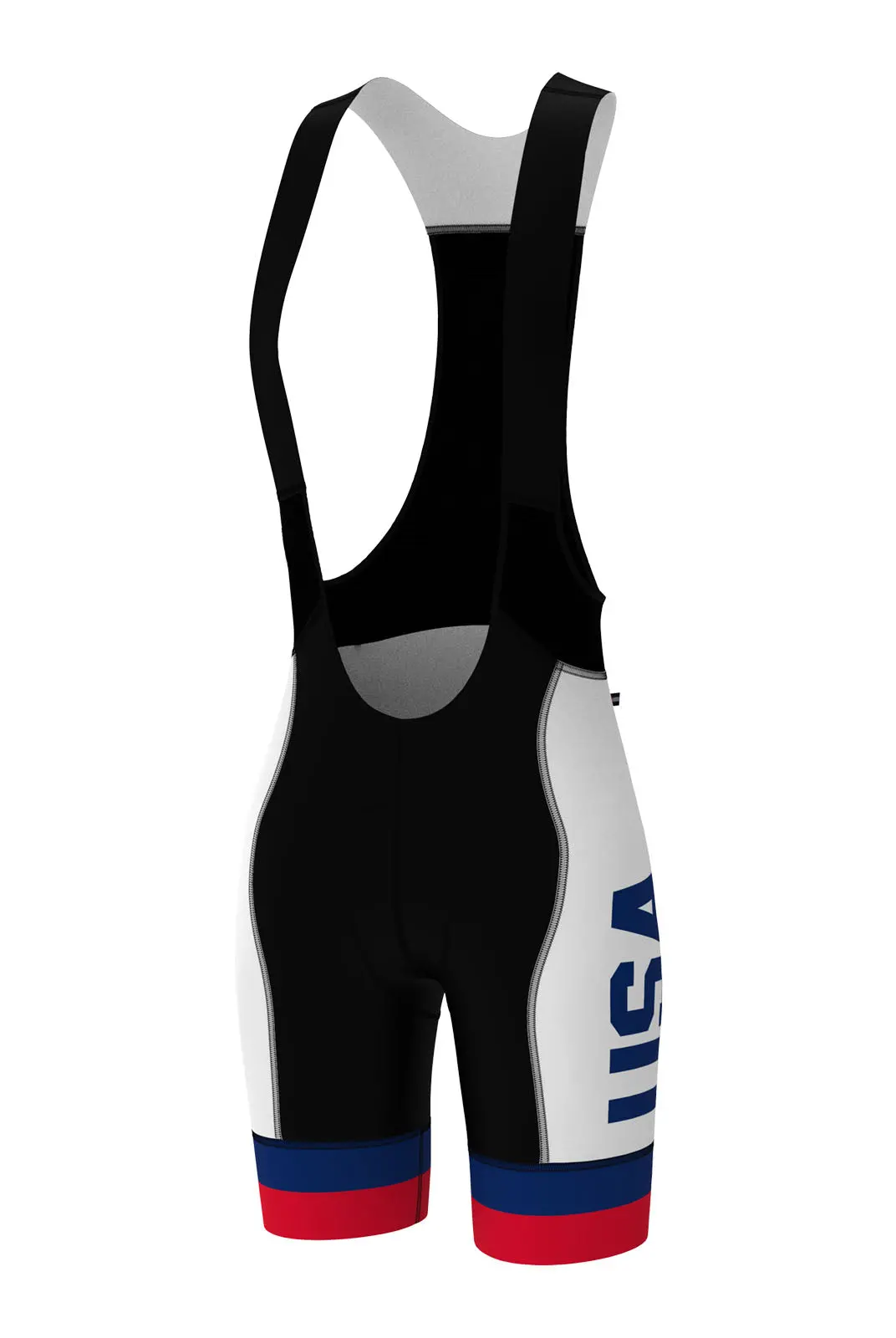 Women's Usa Podium Ascent Vector Bibs 1
