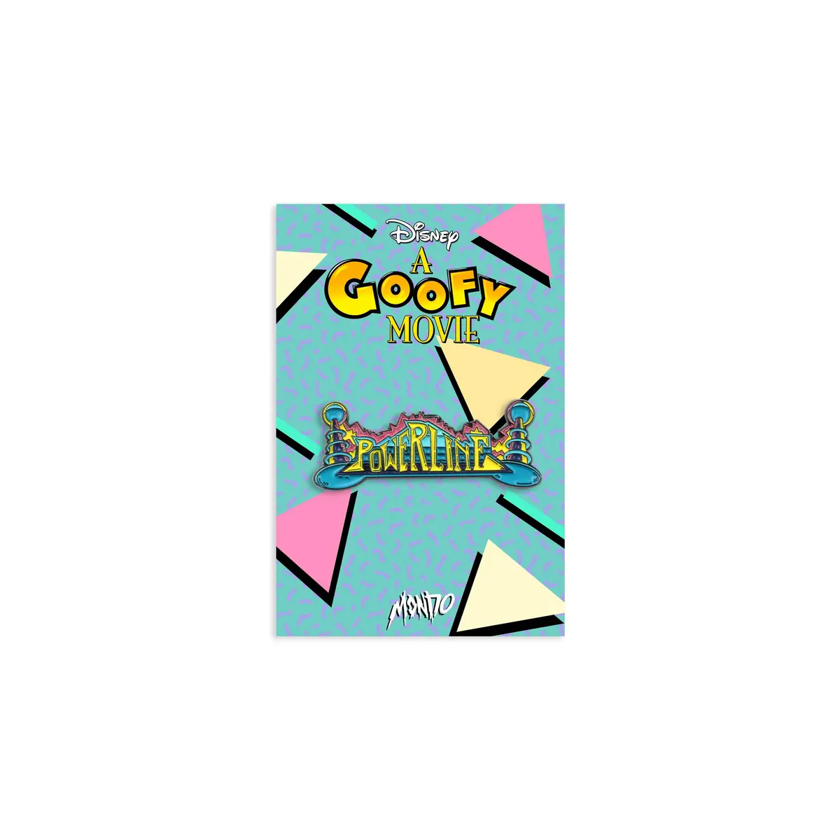 A Goofy Movie – Powerline Logo Enamel Pin 1