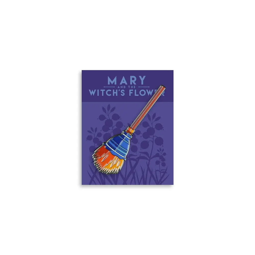 Broomstick Enamel Pin 1