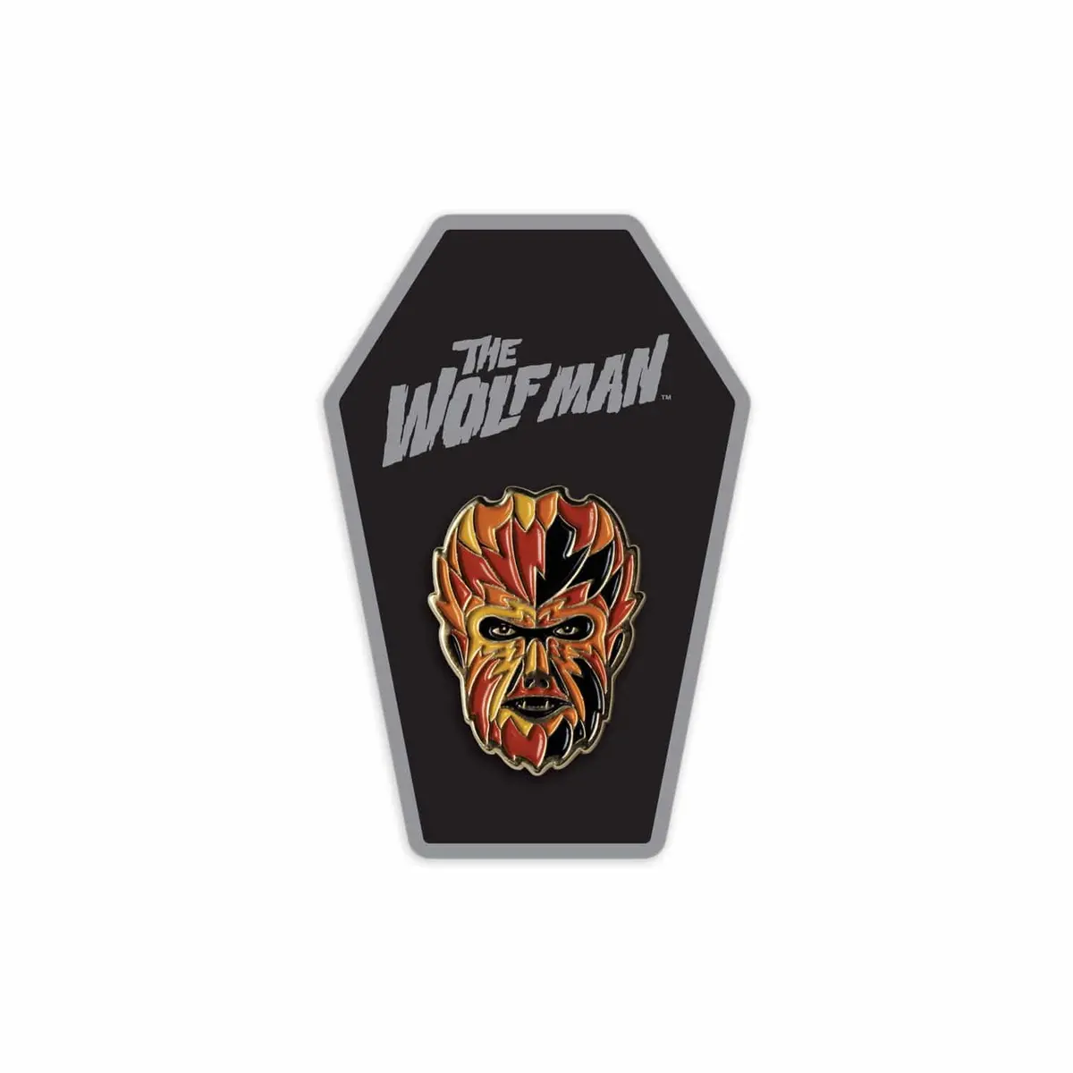 The Wolf Man Enamel Pin 1