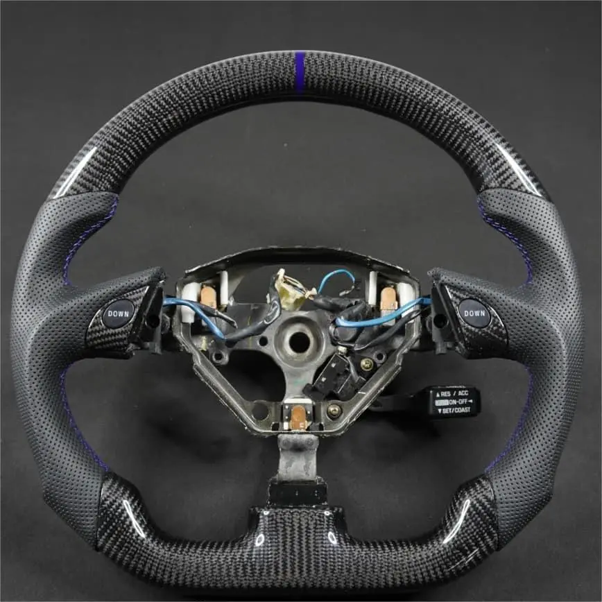 Ttd Craft Lexus 2001-2005 Is300 Carbon Fiber Steering Wheel 1