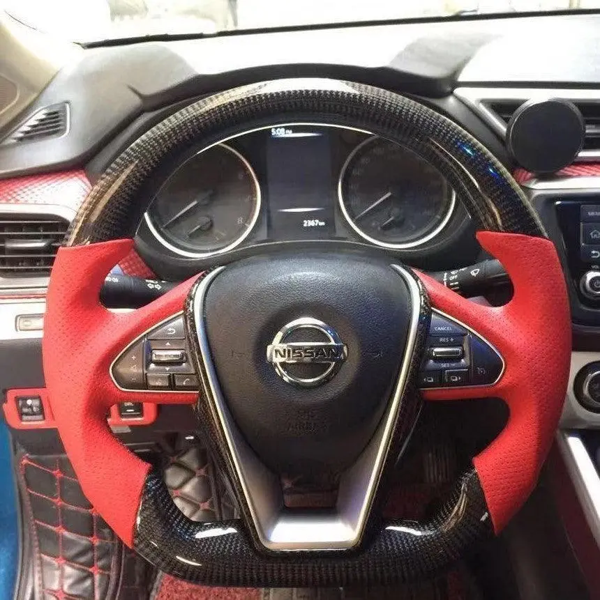 Ttd Craft Nissan 2016-2018 Maxima Carbon Fiber Steering Wheel 3