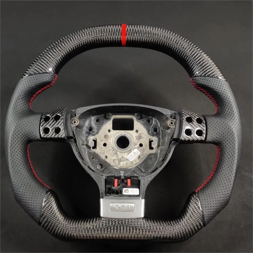 Ttd Craft  Vw 2006-2011 Jetta Carbon Fiber Steering Wheel 1