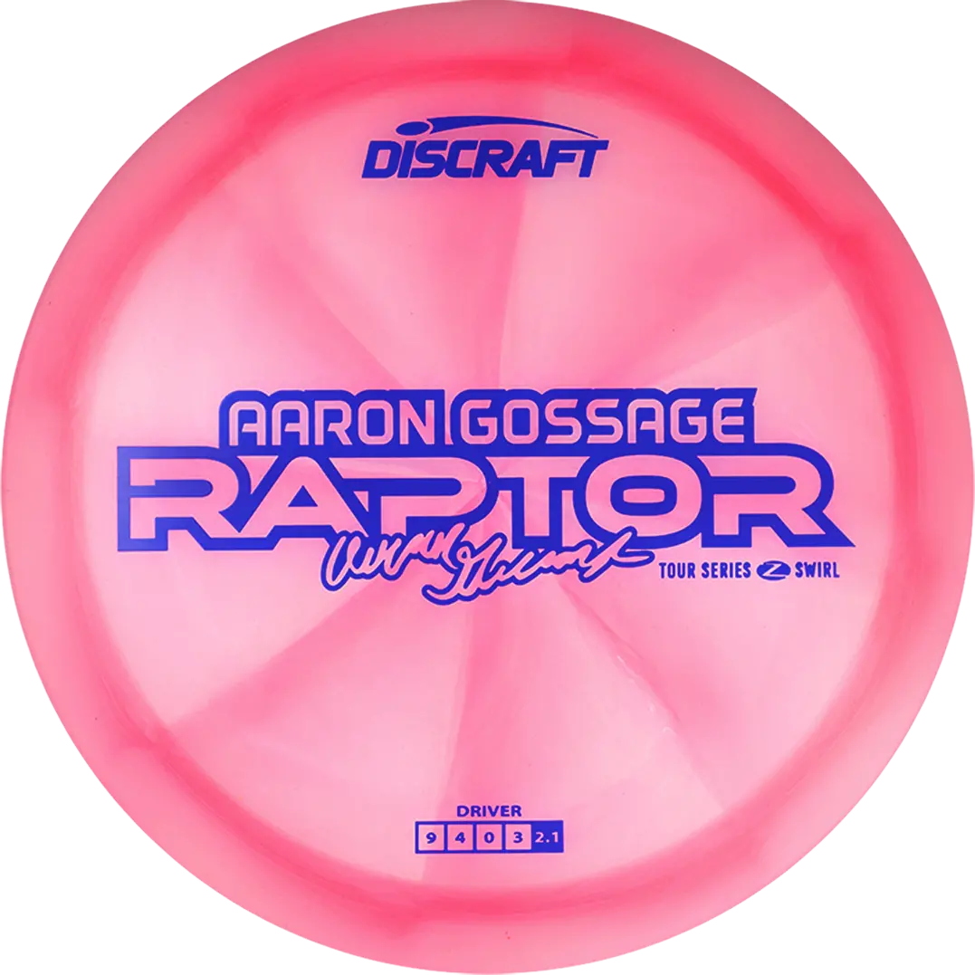 Discraft Z Swirl Raptor Aaaron Gossage Tour Series 2025 1