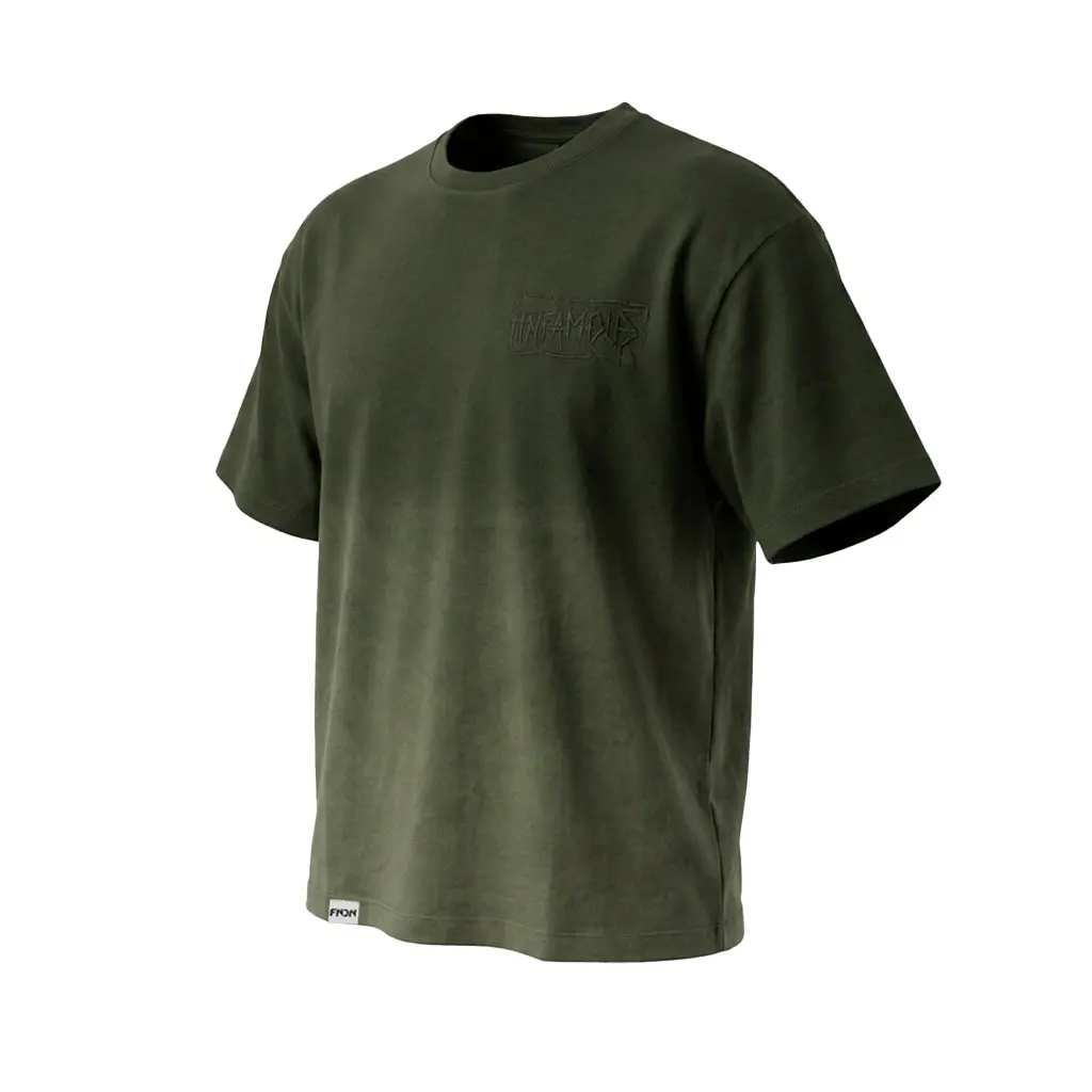 Foundation Tee - Olive Wash 1
