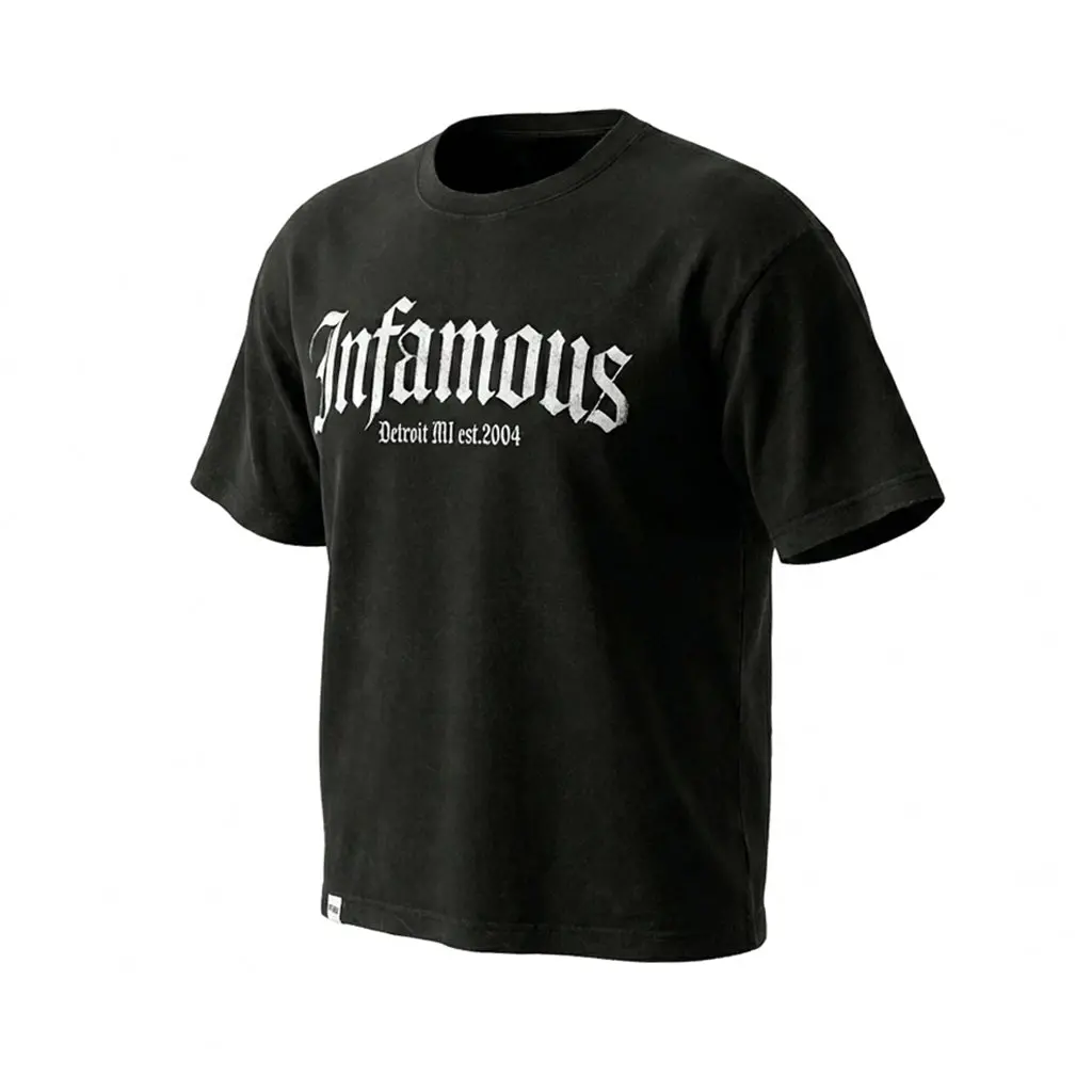 Heritage Tee - Detroit 2004 / Black Wash 1