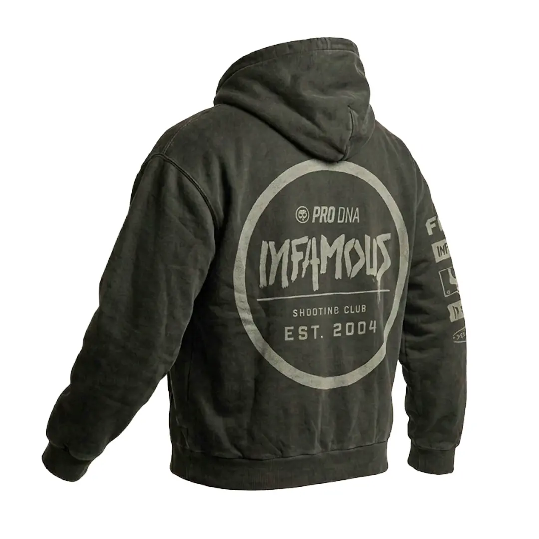 Heritage Zip Hoodie - Sage Grey Wash 1