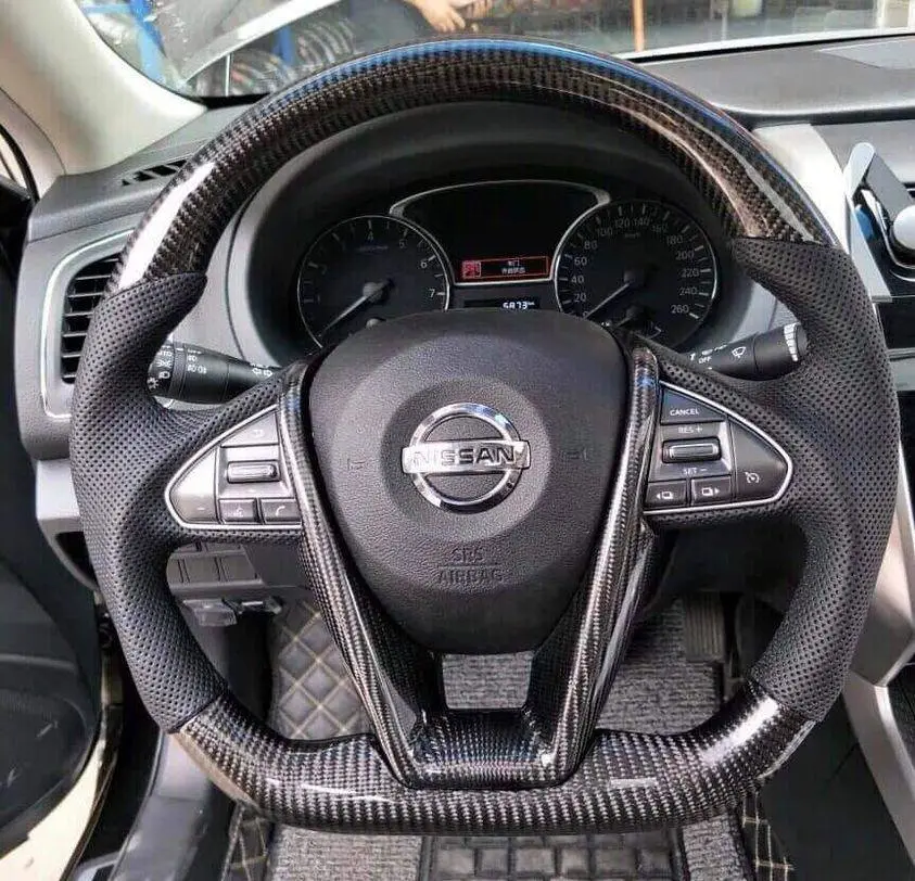 Ttd Craft  Nissan 2019-2025 Maxima Carbon Fiber Steering Wheel 1