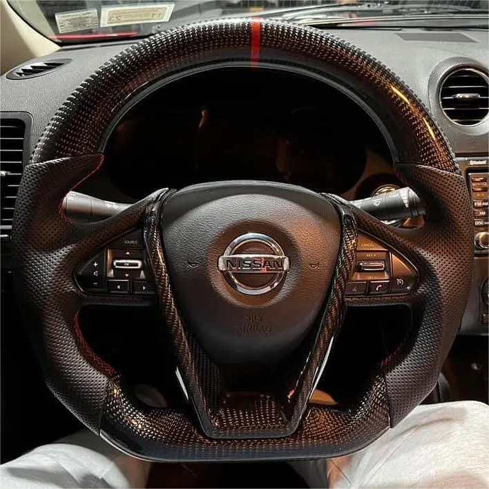 Ttd Craft Nissan 2019-2025 Maxima Carbon Fiber Steering Wheel 1