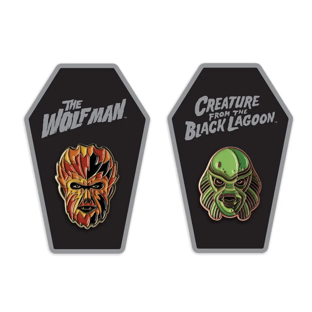 Creature + Wolf Man Pin Set 1