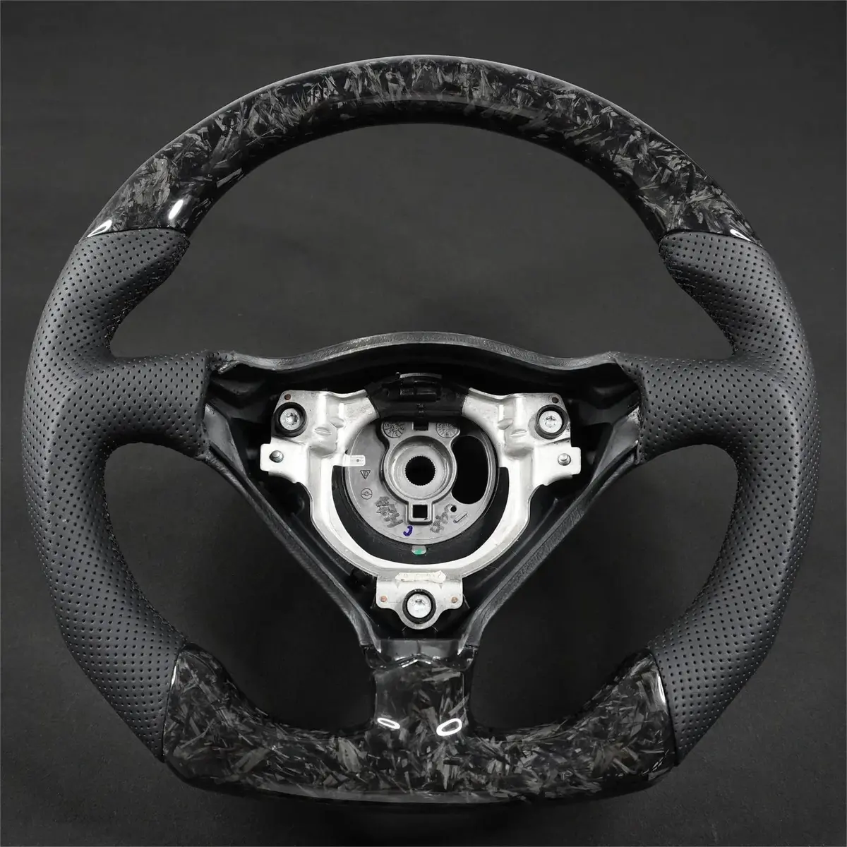 Ttd Craft Porsche 2000-2004 911 996 Boxster 986 Carbon Fiber Steering Wheel 1