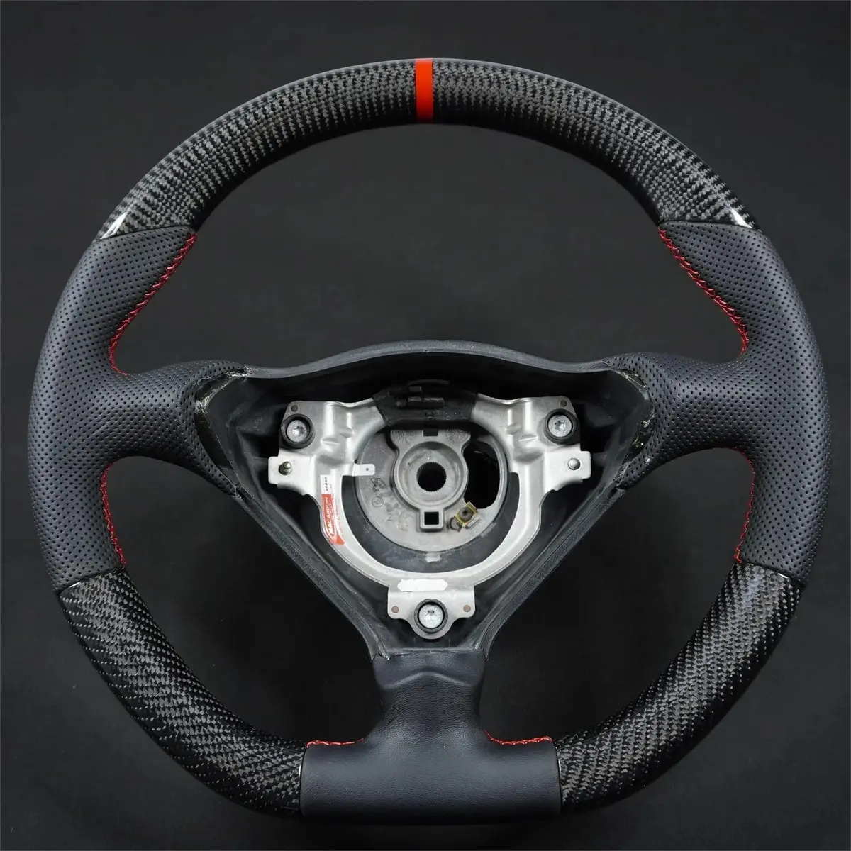 Ttd Craft Porsche 2000-2004 911 996 Boxster 986 Carbon Fiber Steering Wheel 1
