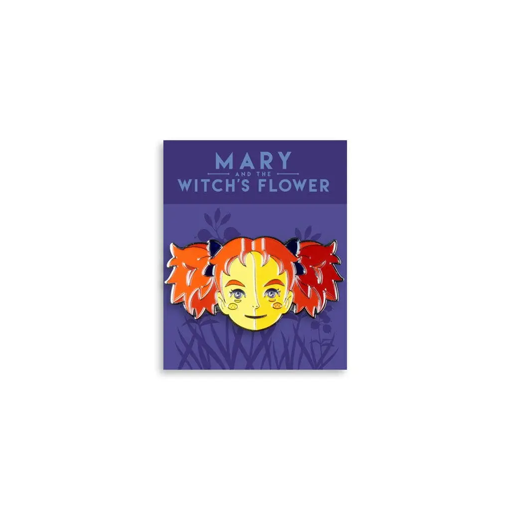 Mary And The Witch's Flower – Mary Enamel Pin 1