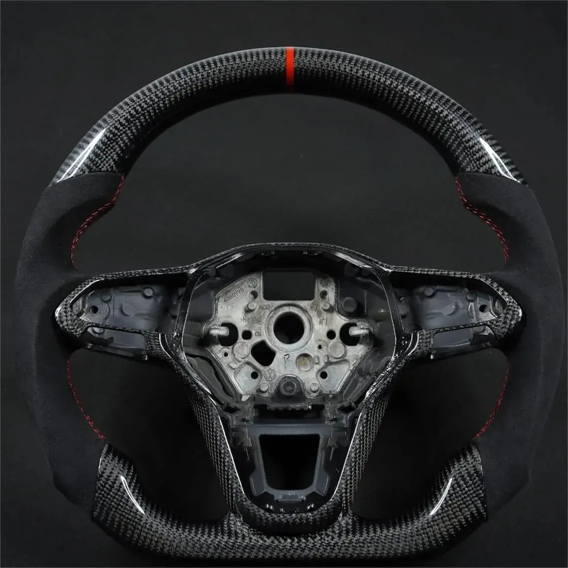 Ttd Craft Vw 2022-2025 Taos Carbon Fiber Steering Wheel 1