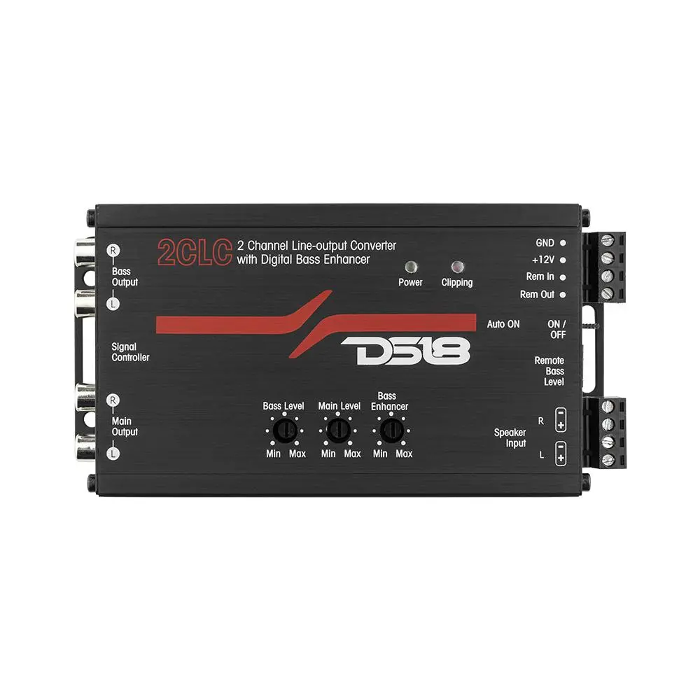 Ds18 2Clc 2-Channel Line Output Converter With Digital Bass Enhancer 1