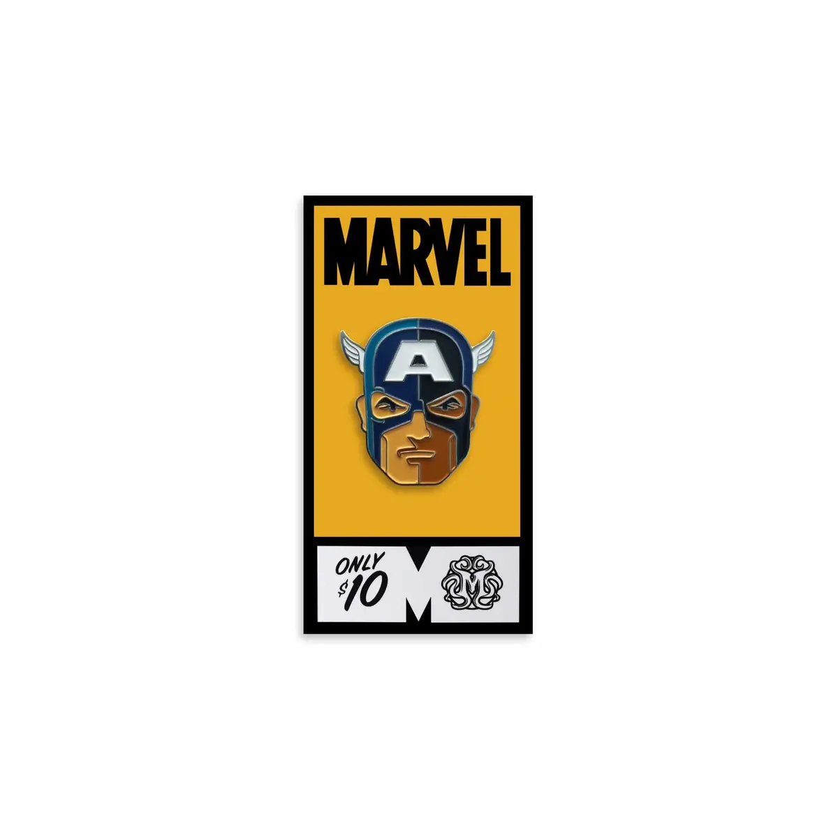 Captain America Enamel Pin 1