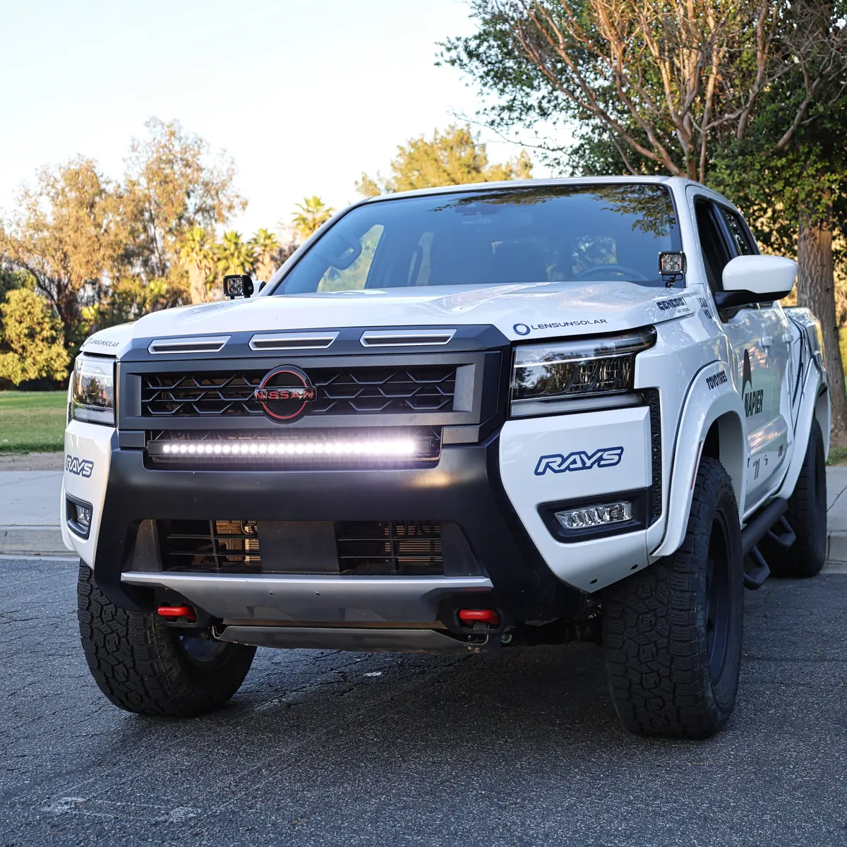 2025+ Nissan Frontier Single 30In Light Bar Slim 1