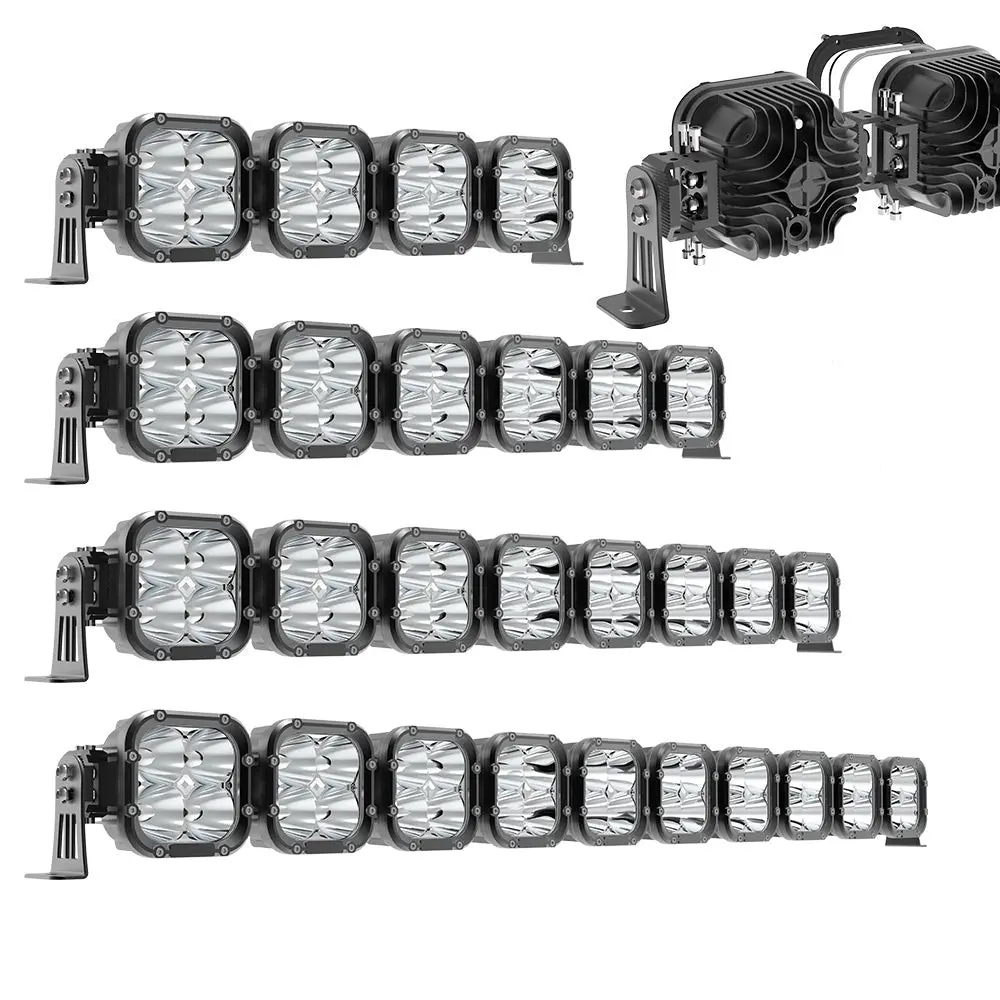 Colight 48Inch Cube4 Series Led Square Driving Linkable Light Bar-9 Lamps 1
