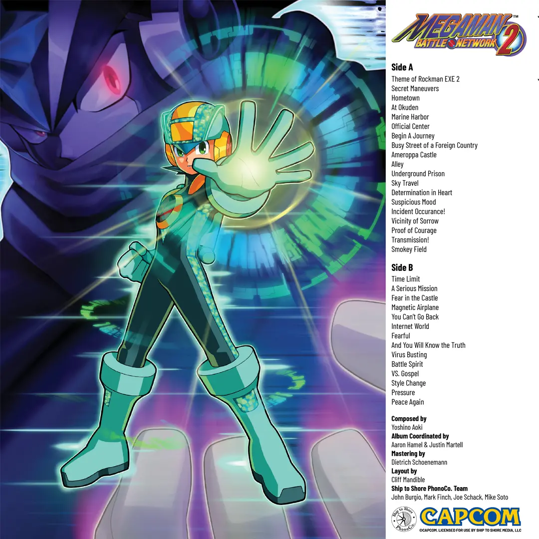 Mega Man Battle Network 2 - Original Video Game Soundtrack Lp Mondo Exclusive 2