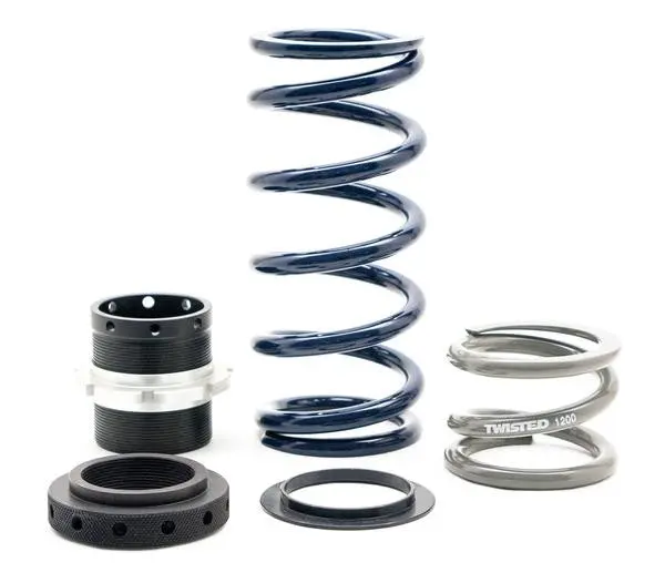 Twisted - Spring Kit, Snow, Rear, Dual Rate, Pro Series, Yamaha Ohlins Ec Mono Shock 1