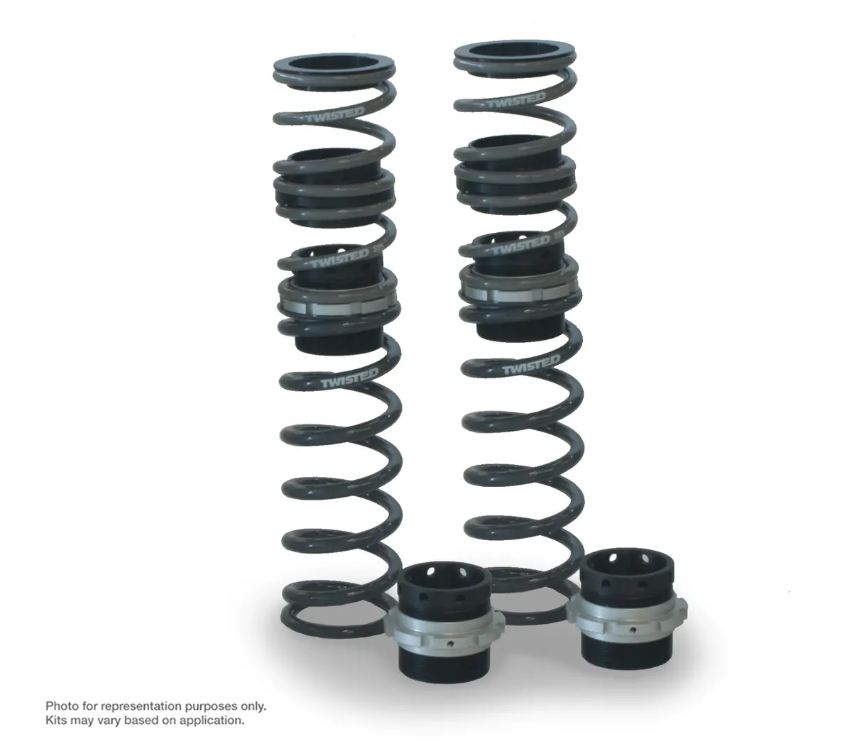 Twisted - Spring Kit, Atv, Front, Triple Rate, Pro Series 1