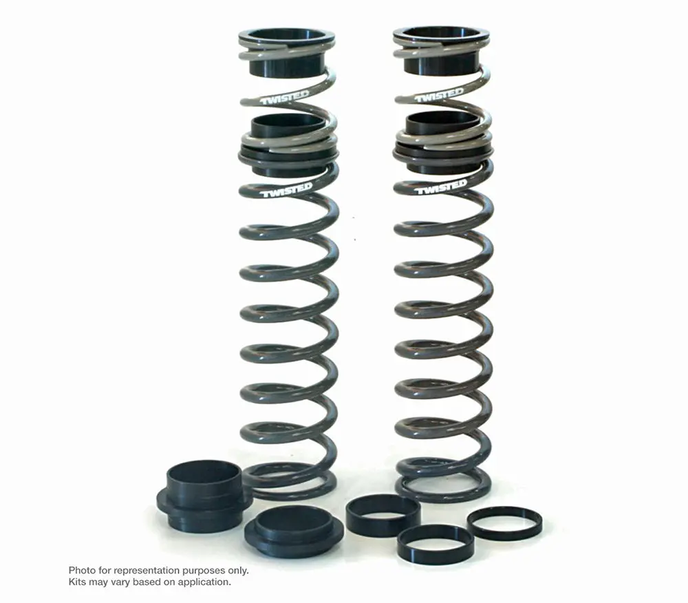 Twisted - Spring Kit, Kawasaki Atv, 2008+ Kfx450r, Dual Rate, Front 1