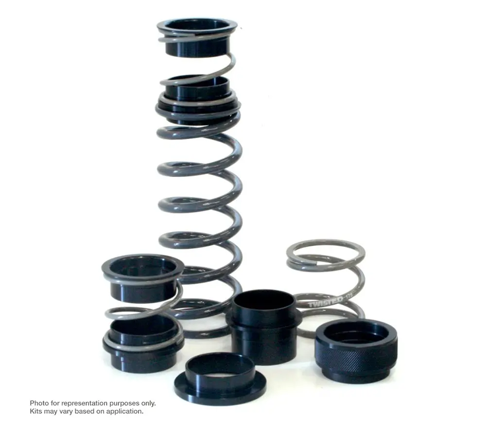 Twisted - Spring Kit, Atv, Rear, Dual Rate Negative Sag, Zps 1