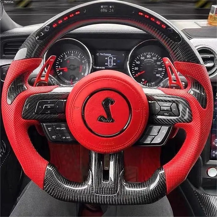 Ttd Craft Ford 2015-2017 Mustang Carbon Fiber Steering Wheel 1