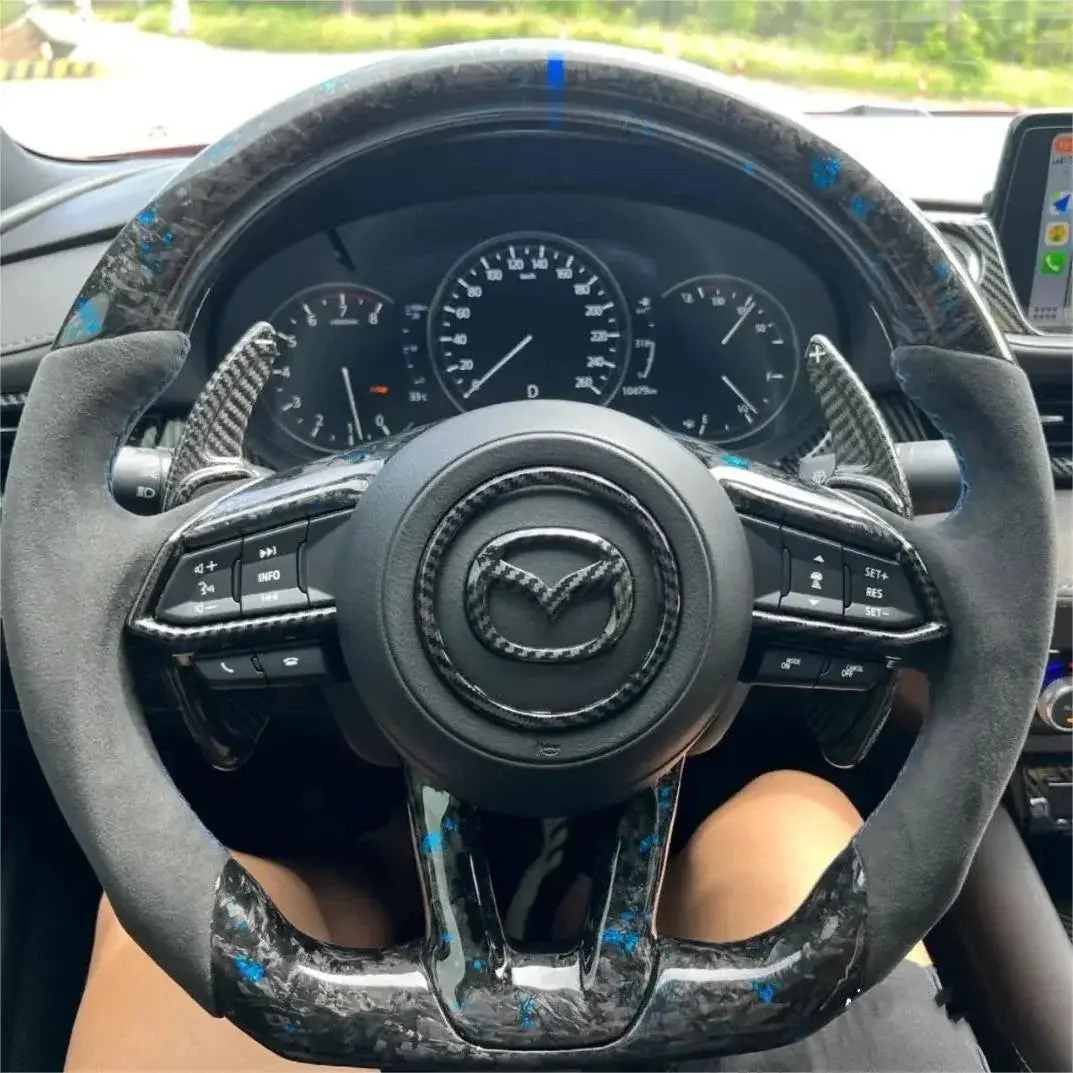 Ttd Craft Mazda Cx-3 2018-2021 Carbon Fiber Steering Wheel 1