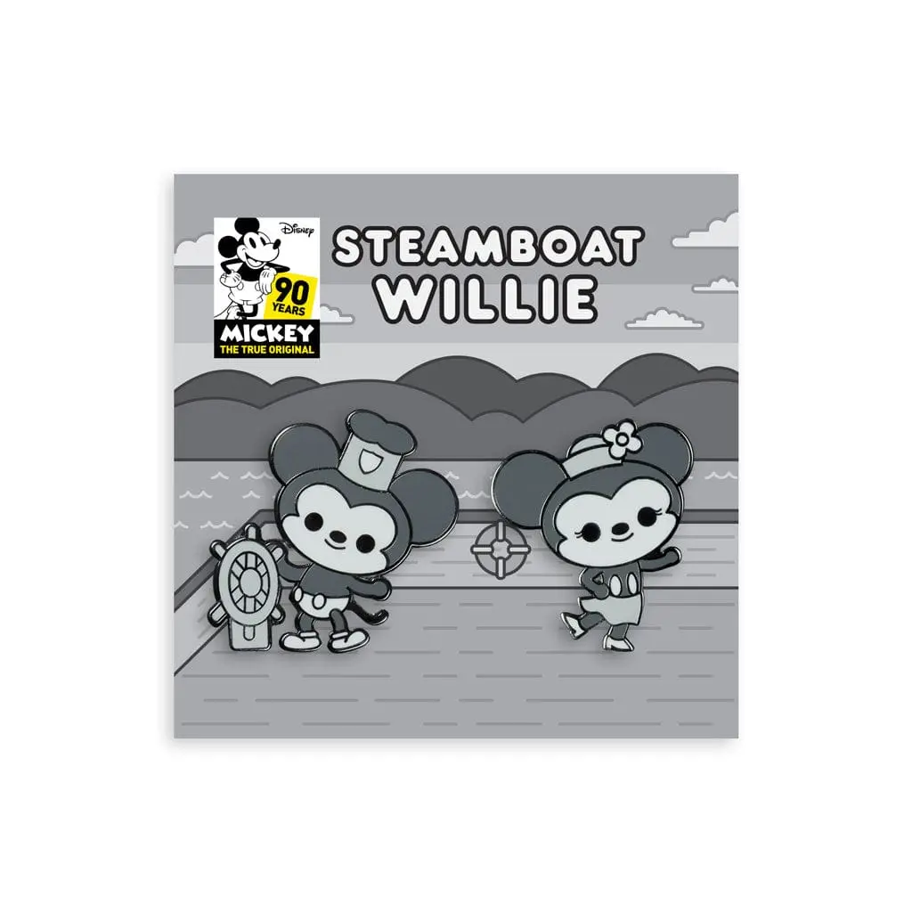 Steamboat Willie Enamel Pin Set 1