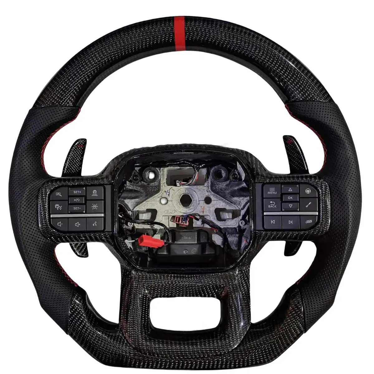 Ttd Craft  Ford 2021+ F-150 / Raptor Carbon Fiber Steering Wheel 1