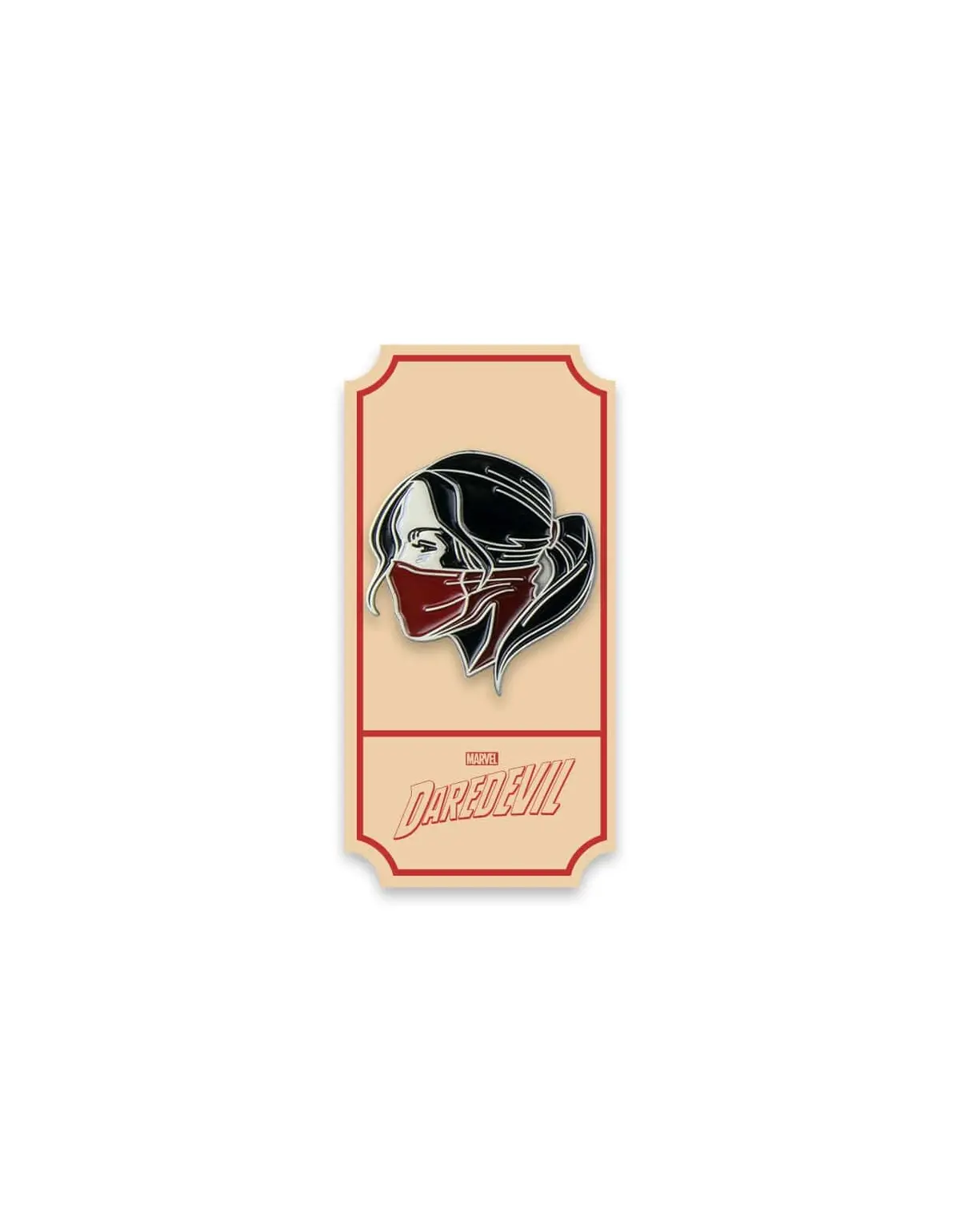 Daredevil – Elektra Enamel Pin 1