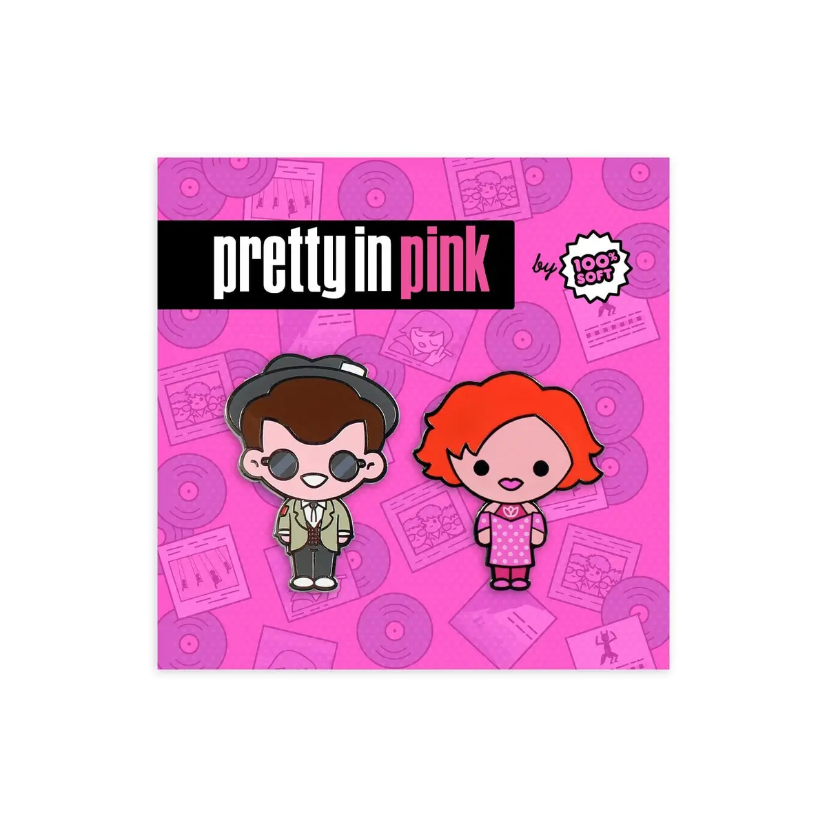 Pretty In Pink – Andie + Duckie Pin Set 1