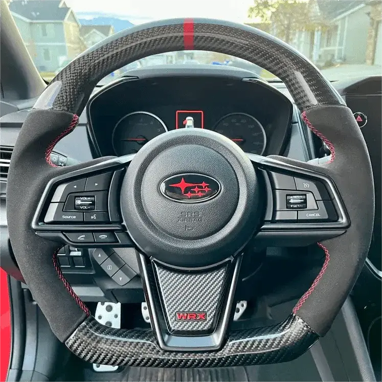 Ttd Craft For Subaru 2022-2026 Wrx Carbon Fiber Steering Wheel 1