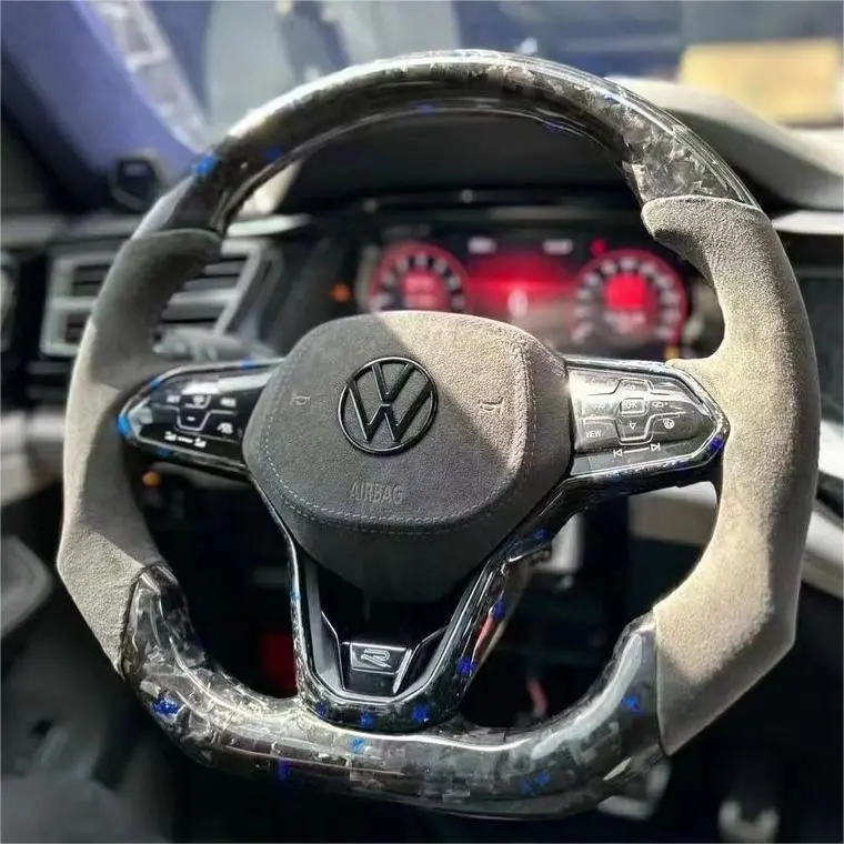 Ttd Craft Vw 2020-2026 Mk8 Carbon Fiber Steering Wheel 1