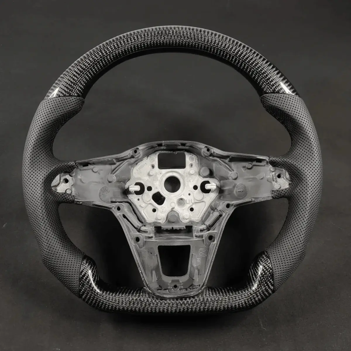 Ttd Craft Vw Atlas 2020-2025 Cross Sport Carbon Fiber Steering Wheel 3