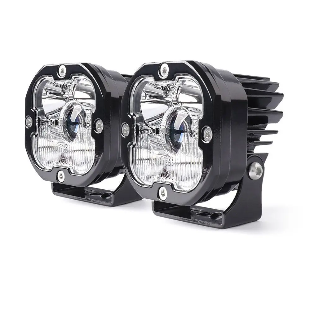 3Inch La5 Series White Combo Beam Led Light Pods (Set/2Pcs) 1