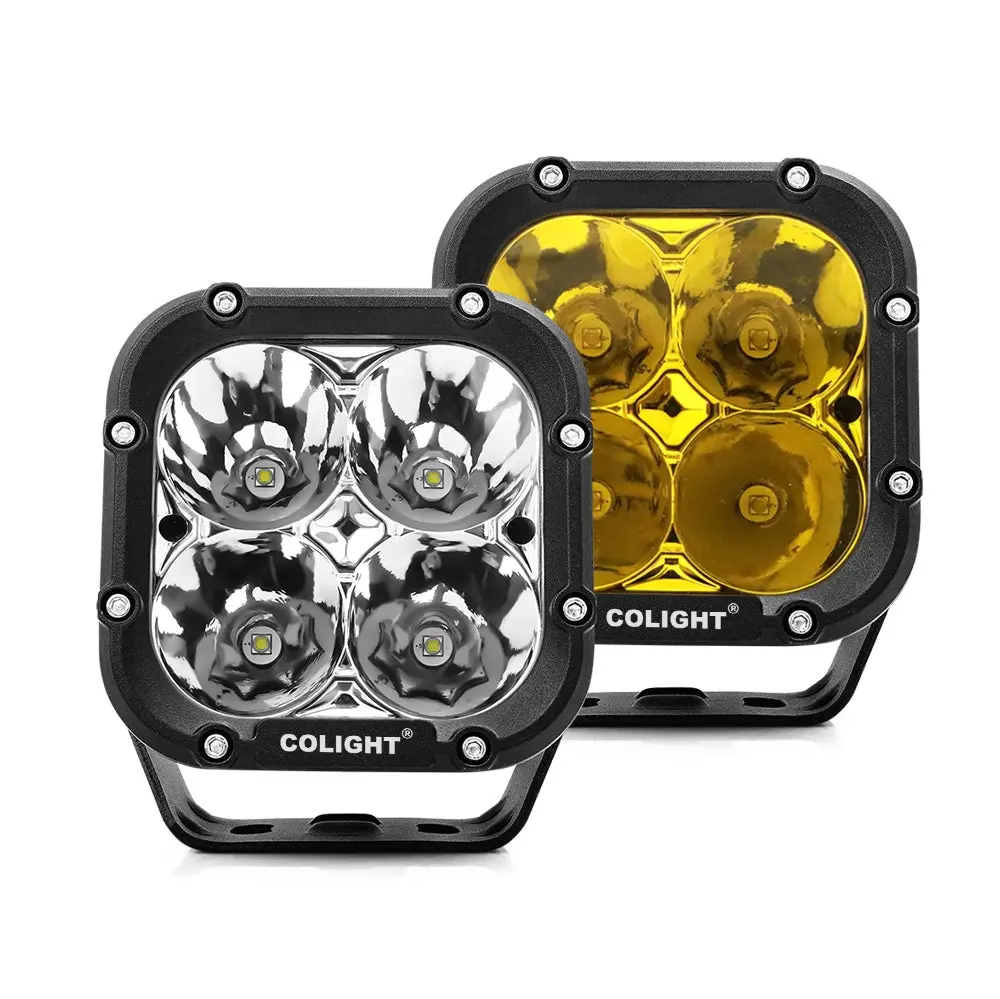 Co Light 4.5 Inch Cube4 Series Spot Offroad Driving Lights (Set/2Pcs) 1
