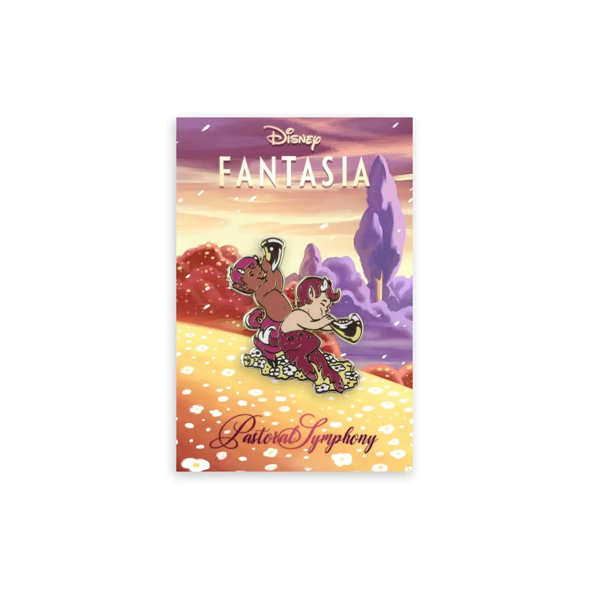 Fantasia – The Fauns Enamel Pin 1