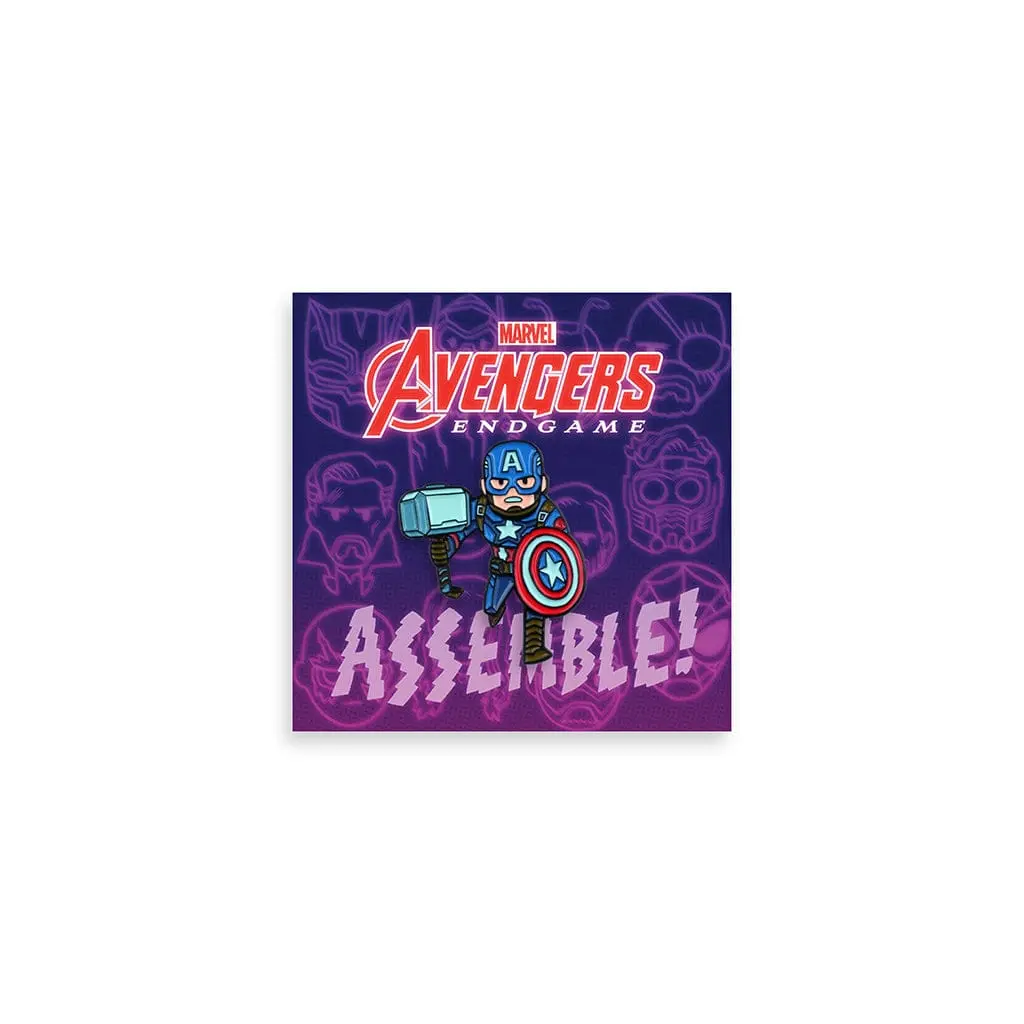 Captain America Enamel Pin 1