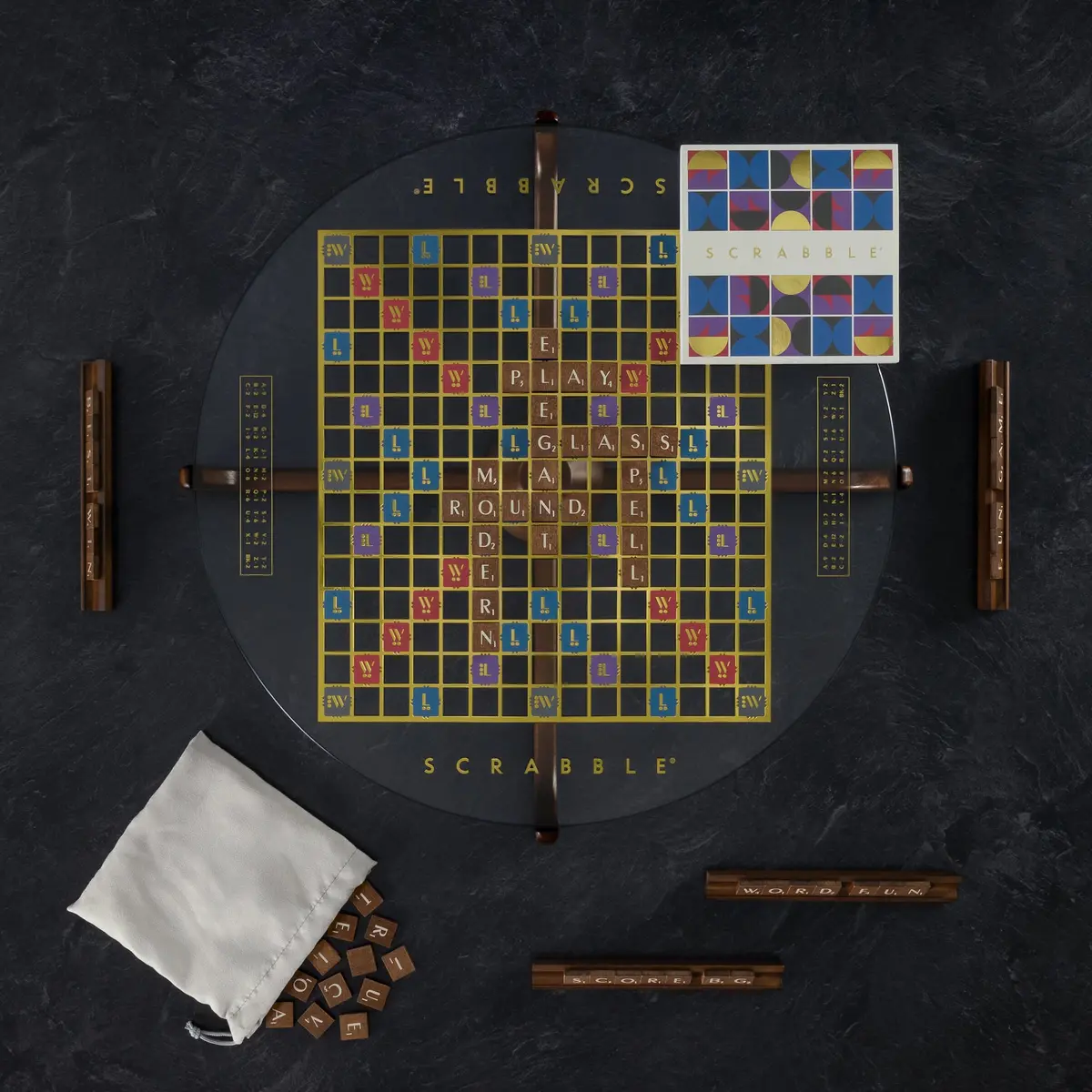 Scrabble Prisma Glass Edition 1