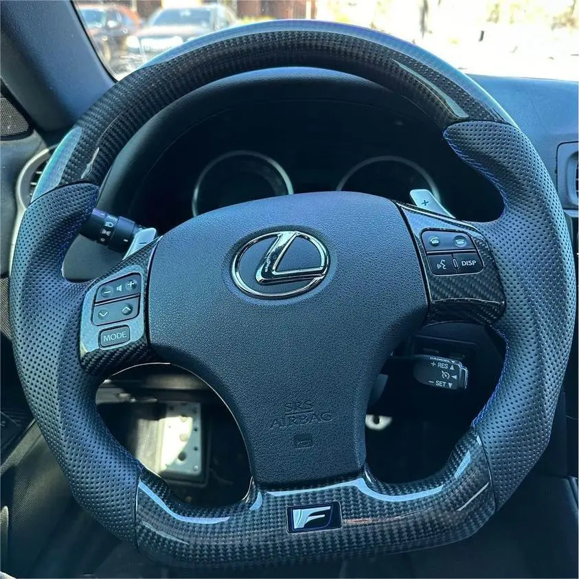 Ttd Craft  Lexus 2006-2013 Is250 Is350 Isf Carbon Fiber Steering Wheel 1